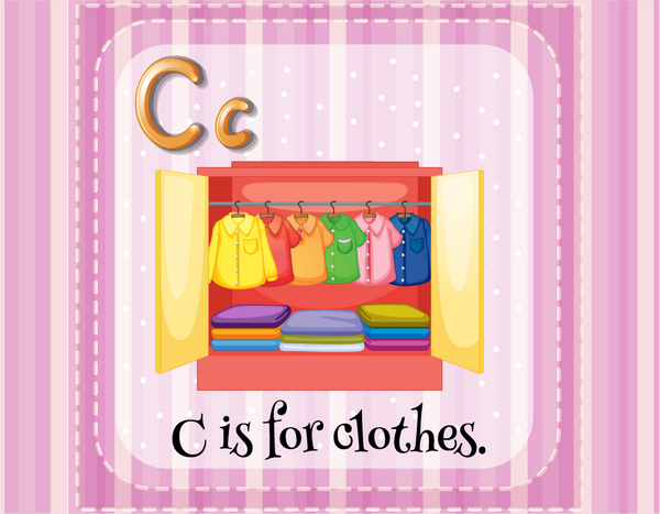 C is for clothes   GraphicsRF shutterstock 297151547